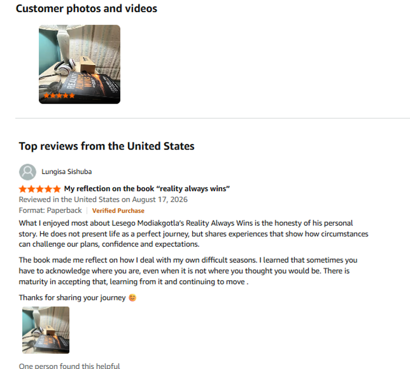Amazon review